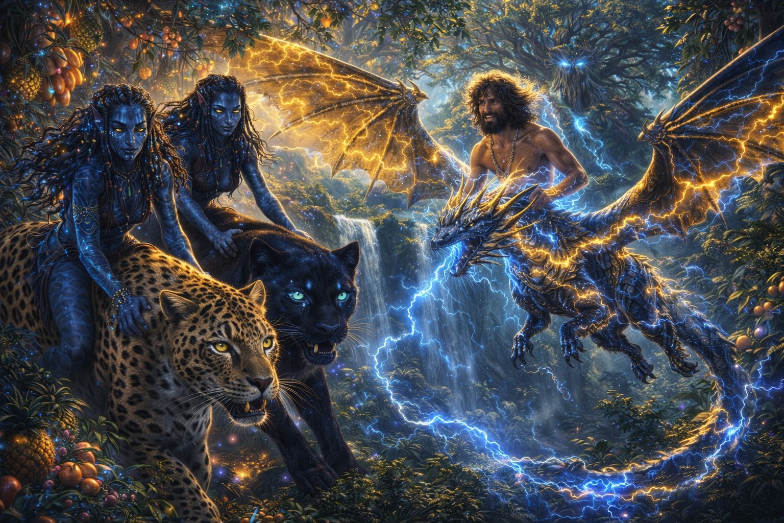 Rap Cypher for Progression — Lightning Dragon Warrior in the Sacred Forest